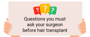Hair Transplant Cost in India