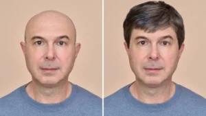 hair weving treatment result before and after